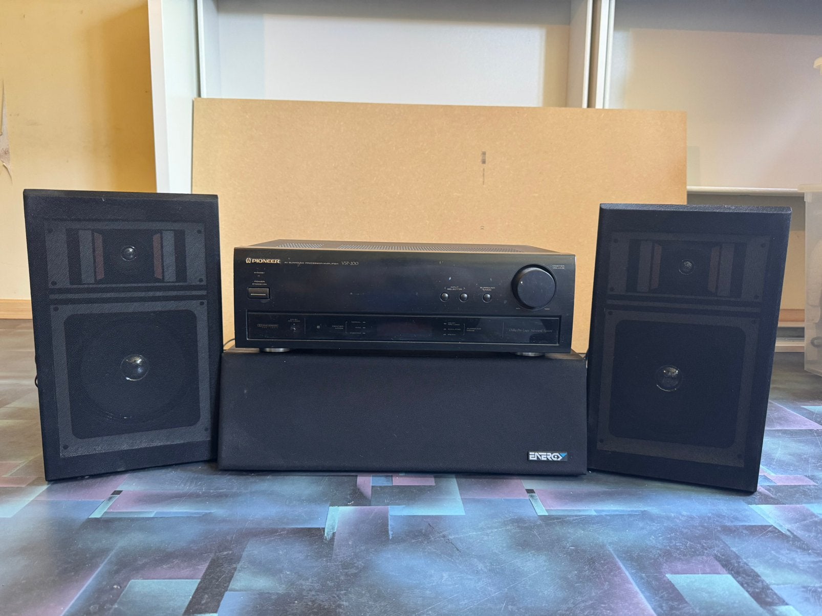 Pioneer geluidsinstallatie met luidsprekers vintage audioset, TV, Hi-fi & Vidéo, Enceintes, Enlèvement, Utilisé