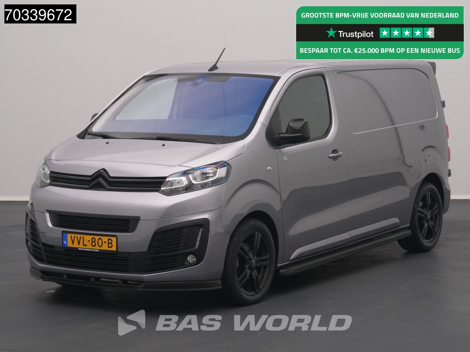 Citroën Jumpy 145pk L2H1 Airco Navi Camera Cruise LMV Parke, Auto's, Stof, Gebruikt, 4 cilinders, Citroën