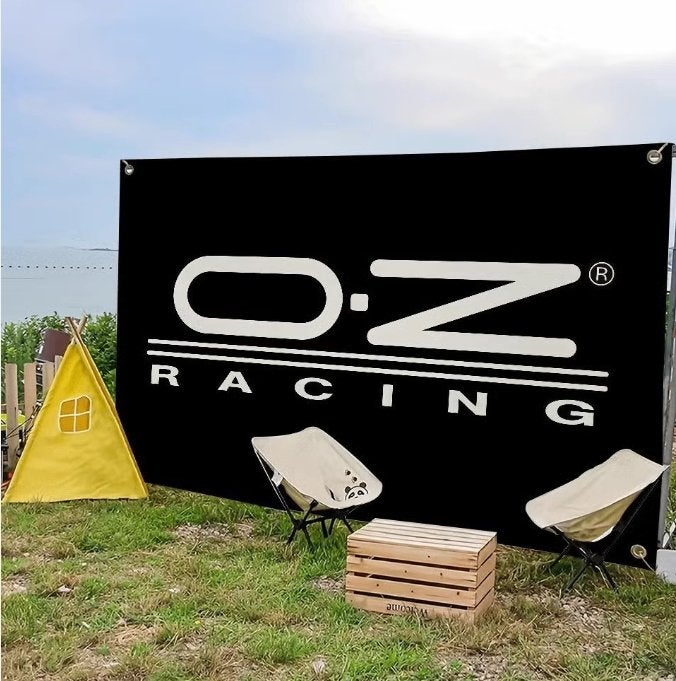 Grote vlaggen OZ Racing (150x90cm) Nieuw., Ophalen of Verzenden, Nieuw