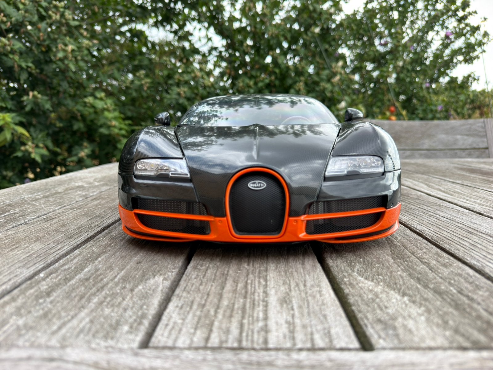 Bugatti Veyron Super Sport – 1:8, Ophalen of Verzenden, Zo goed als nieuw