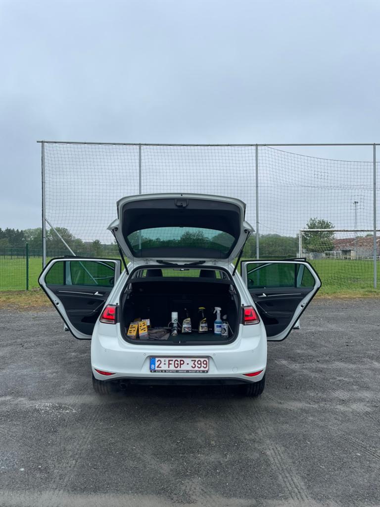 Golf 7, Auto's, Euro 5, Zwart, Wit, Leder