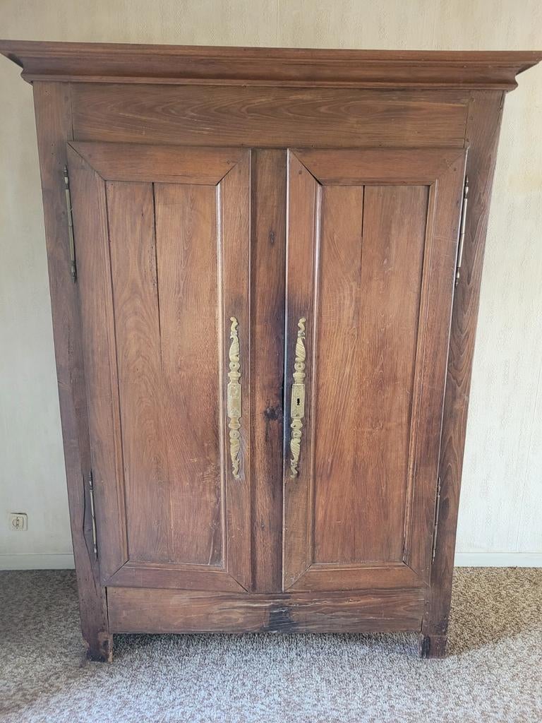 Commande ancienne en bois, Antiek en Kunst, Antiek | Meubels | Kasten, Ophalen