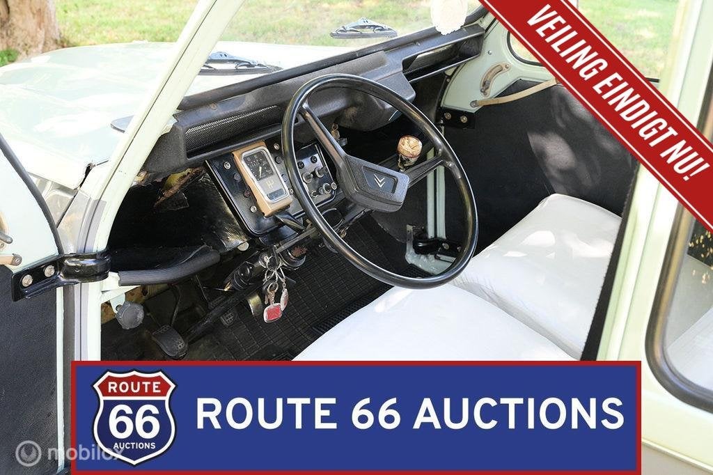 Citroen 2CV | 1983 | Route 66 Auctions, Autos, Achat, Entreprise, Citroën, Boîte manuelle