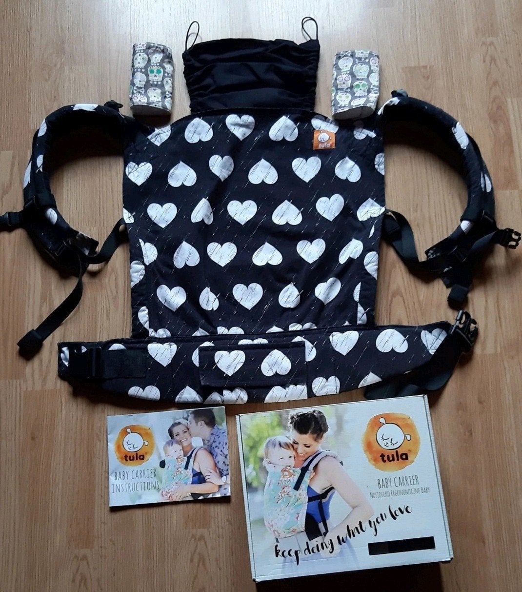 Tula Toddler draagzak (Wild-hearts), Kinderen en Baby's, Babydragers en Draagdoeken, Zo goed als nieuw, Draagzak, Buik, Rug of Zij