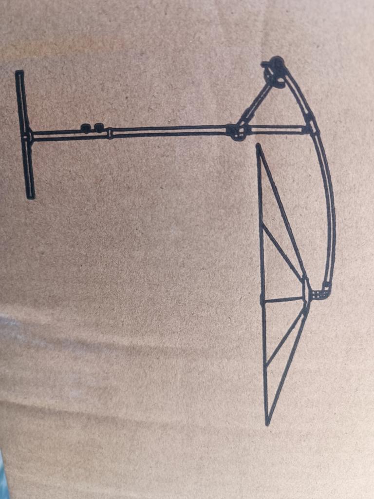 Nieuwe zweefparasol 3m, Ophalen, Zweefparasol