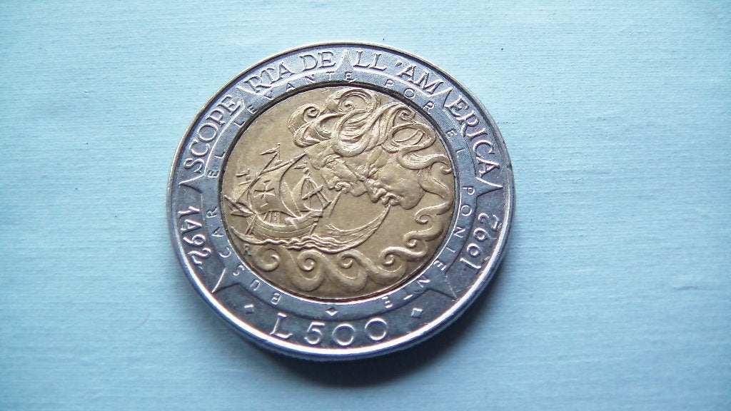saint marin 500 lire 1992, Enlèvement