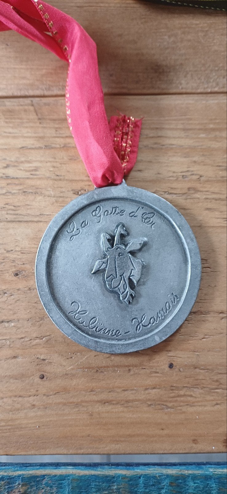Médaille – Confrérie de la Gatte d'Or (Hubinne -Hamois), Timbres & Monnaies, Pièces & Médailles, Enlèvement ou Envoi, Or
