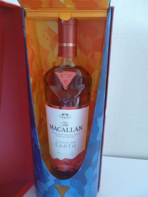 Macallan Festive Flavours : A night on earth - Whisky (2021), Verzamelen, Wijnen, Nieuw, Vol, Ophalen of Verzenden