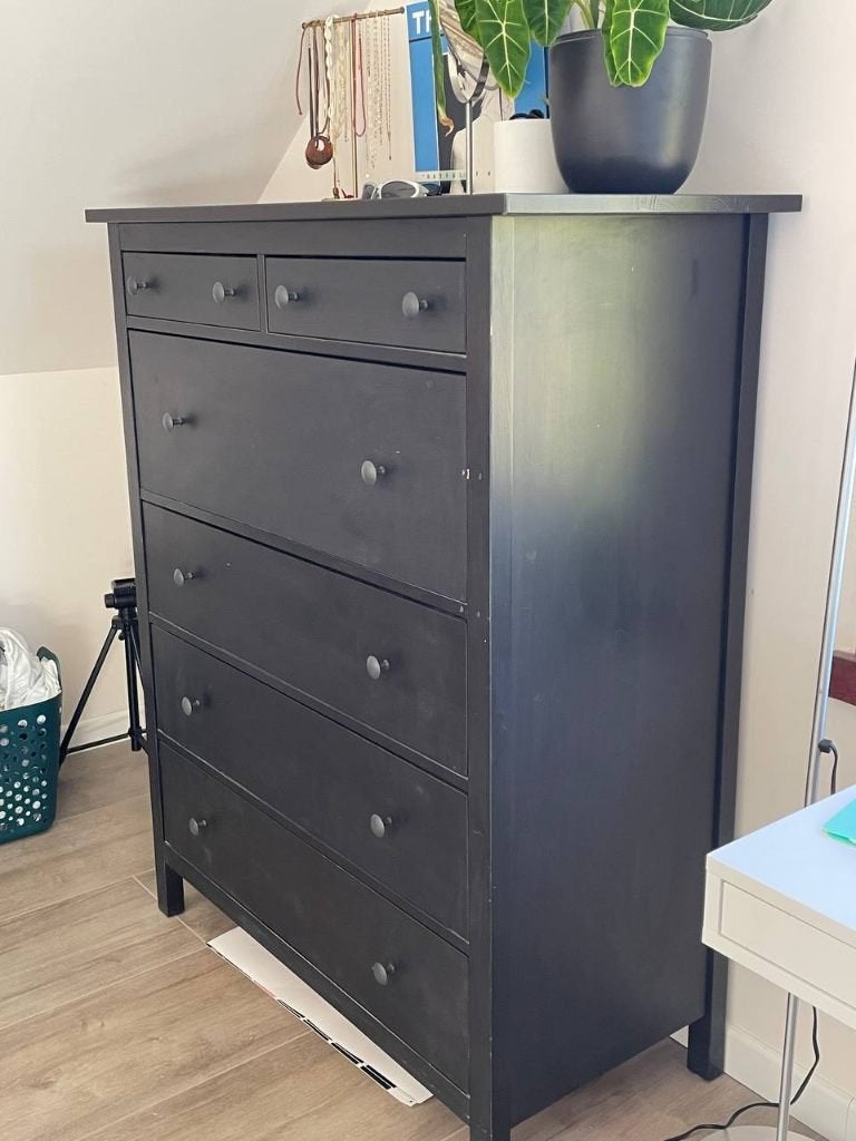 Commode Ikea HEMNES 6 tiroirs, Maison & Meubles, 25 à 50 cm, 5 tiroirs ou plus, Enlèvement, Utilisé