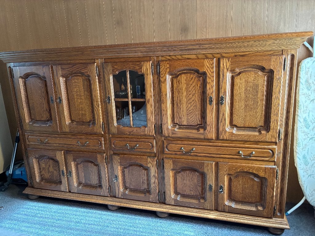 buffetkast, Huis en Inrichting, Ophalen, Gebruikt, Rustiek, Eikenhout