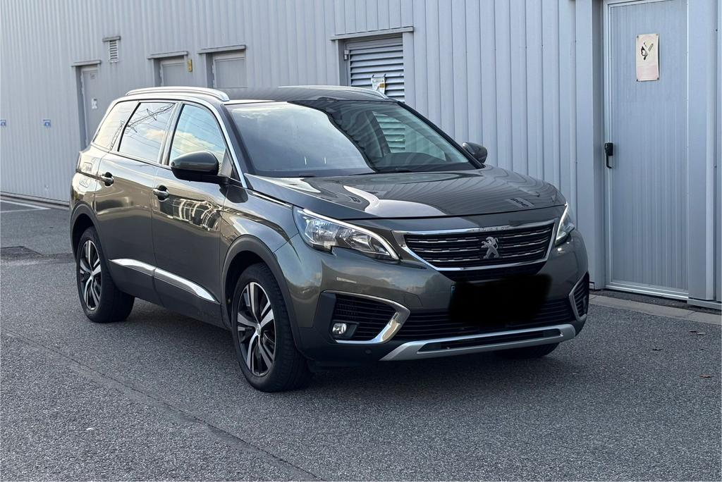 Peugeot 5008 2019 137.000km Automaat 1.5 diesel 7-zitter, Achat, Euro 6, Entreprise, Diesel