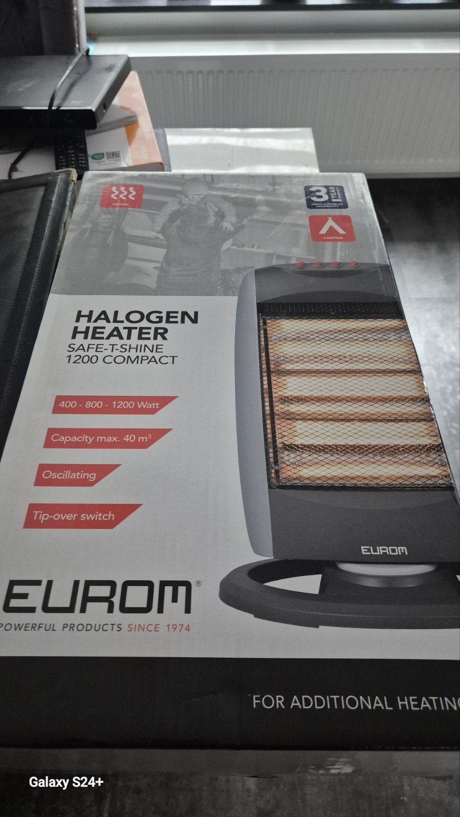 Nouveau chauffage électrique, Enlèvement ou Envoi, Comme neuf, Poêle, 200 à 500 watts
