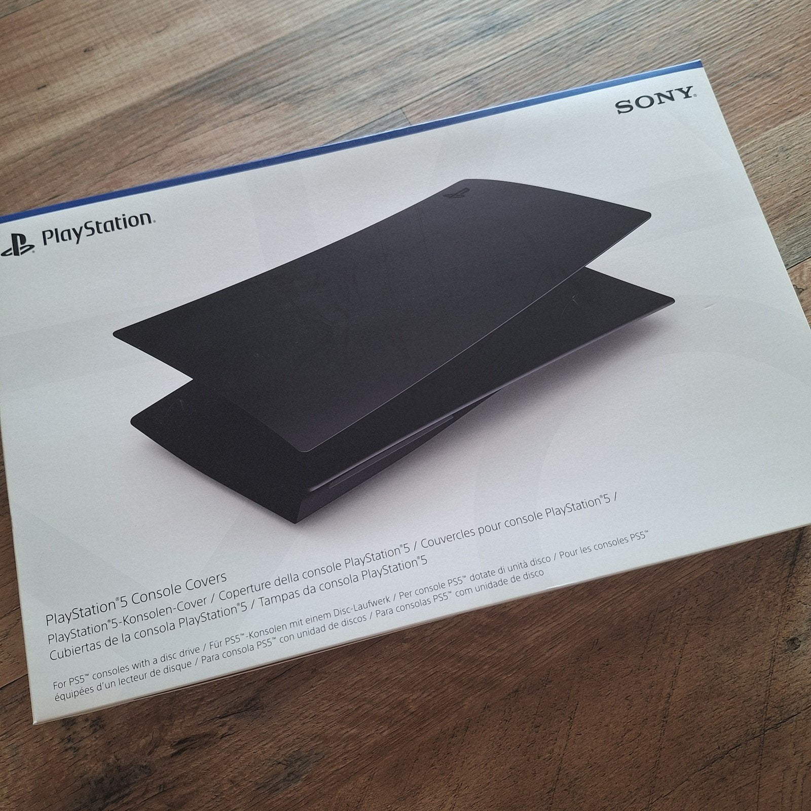 Sony Covers PS5 Disc Edition - Black, Enlèvement