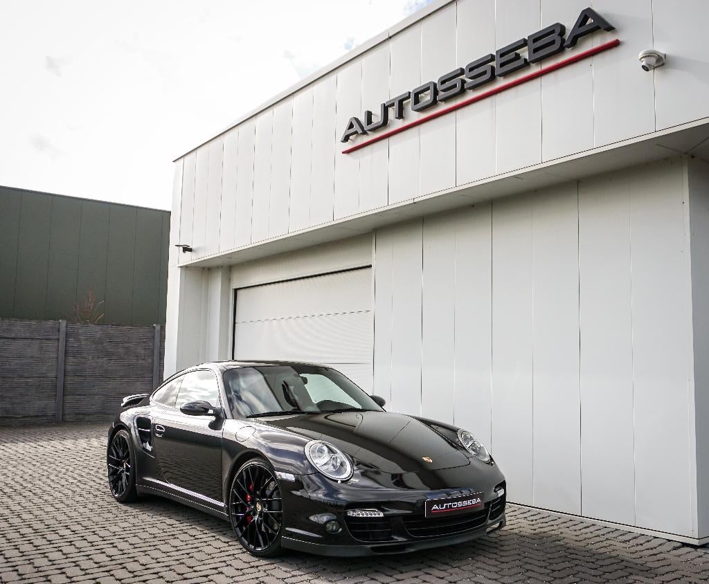 Porsche 997 Turbo – Topstaat | Slechts 34.222 km, Auto's, Porsche, Automaat, 4 zetels, Zwart, Zwart