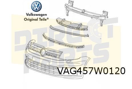 Volkswagen Caddy (9/03 - 12/20) (2K) onderste dwarsversterki, -, -, Nieuw, Bumper