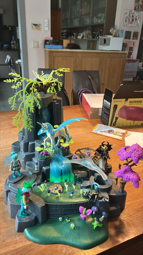 Ayuma kristallenfontein 70800, Kinderen en Baby's, Speelgoed | Playmobil, Ophalen of Verzenden, Zo goed als nieuw, Complete set