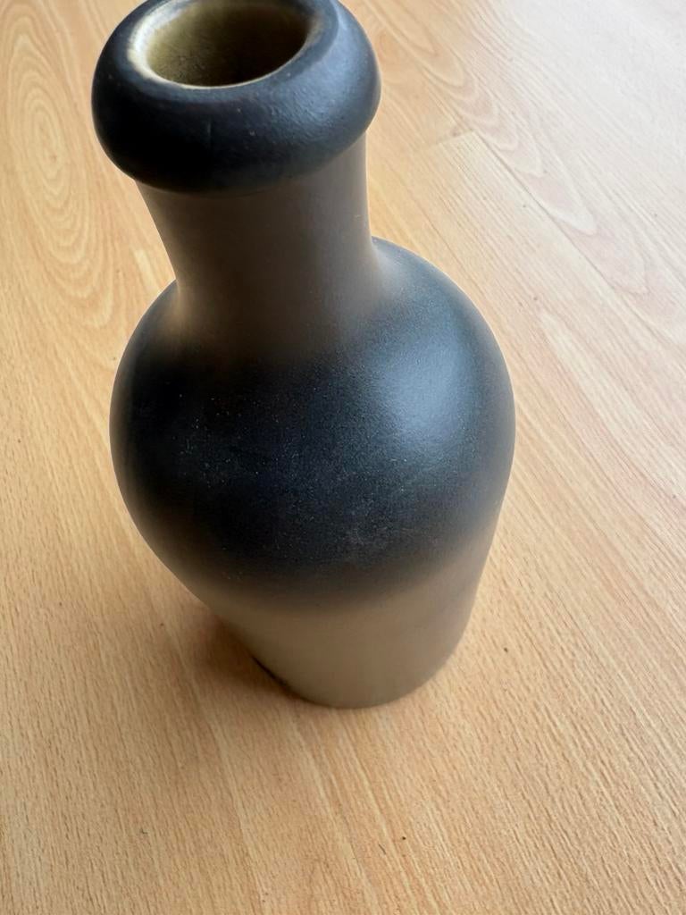 Zxart stenen kruikje, Ophalen of Verzenden, Zo goed als nieuw, Zwart