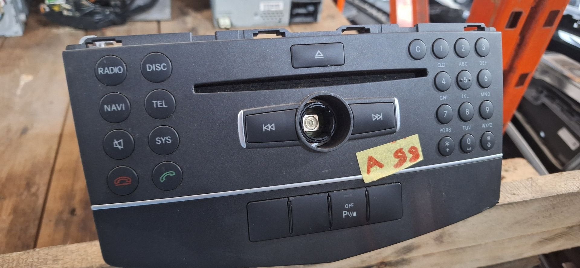 Originele Mercedes-Benz Radio / Headunit - C-Klasse W204 - A, Auto diversen, Gebruikt, -, -, Ophalen of Verzenden