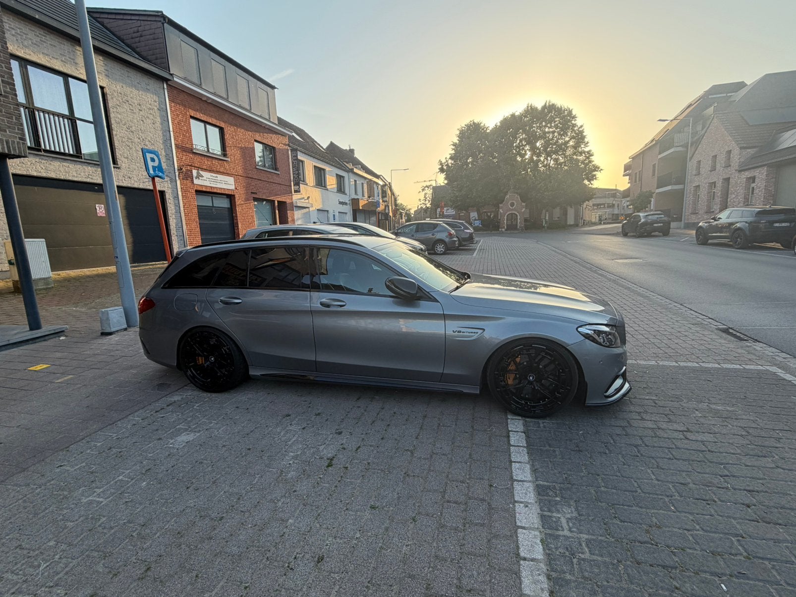 C63 amg 2016, Auto's, Alcantara, Break, Particulier, Te koop