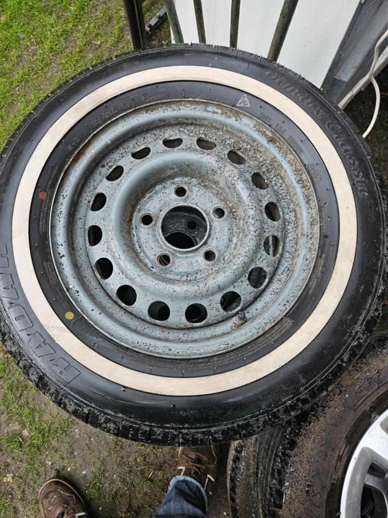 Oldtimer banden, Auto diversen, Aanhangwagen-onderdelen, Ophalen