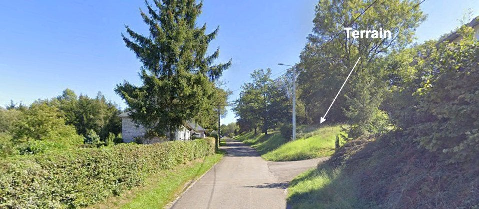 Terrain à bâtir Verlaine (Durbuy), vue village et vallée, Immo, Verlaine (Durbuy), 500 à 1000 m²