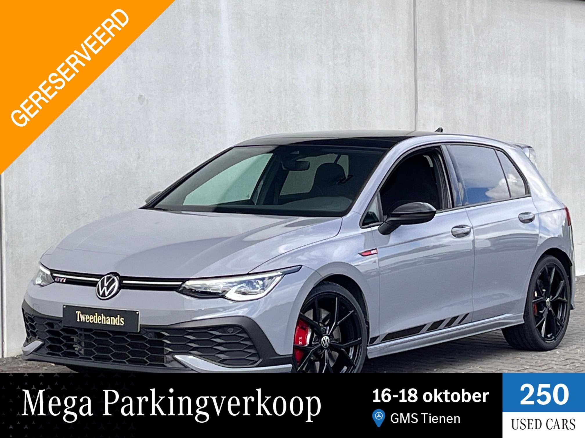 Volkswagen Golf VIII 2.0 TSI 221kW GTI "Clubsport" DSG, Autos, Argent ou Gris, Euro 6, Noir, 5 portes