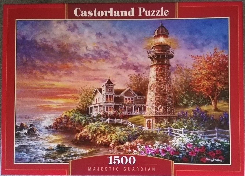 Castorland puzzel 1500 stuks, Hobby en Vrije tijd, Denksport en Puzzels, Ophalen of Verzenden, 500 t/m 1500 stukjes, Zo goed als nieuw