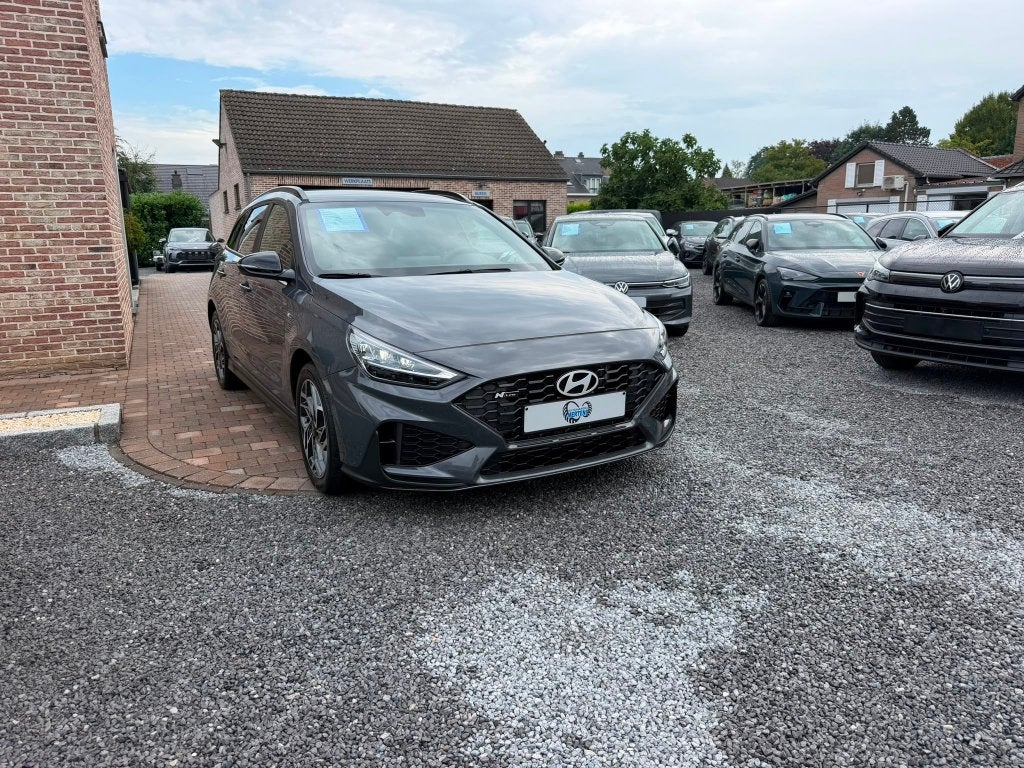 Hyundai i30 CW 1.0 T-GDi N-Line 5J/GARANTIE NIEUW 0KM, Auto's, Hyundai, Stof, Bedrijf, Zilver of Grijs, 998 cc
