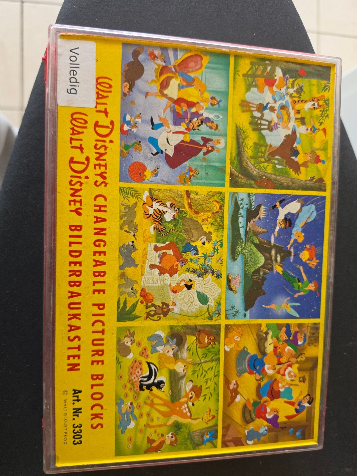 oude blokken puzzel dinsey, Ophalen of Verzenden