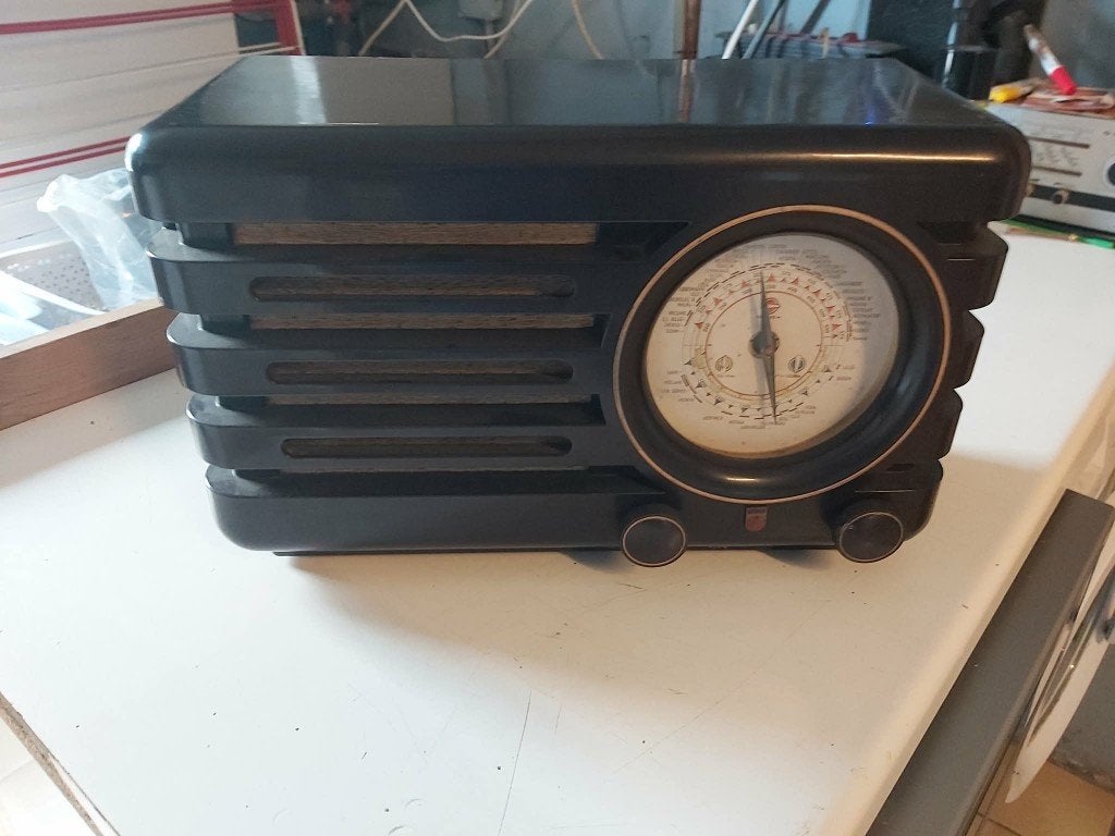 Retro Radio's Philips & Grundig, TV, Hi-fi & Vidéo, Radios, Utilisé, Radio, Enlèvement