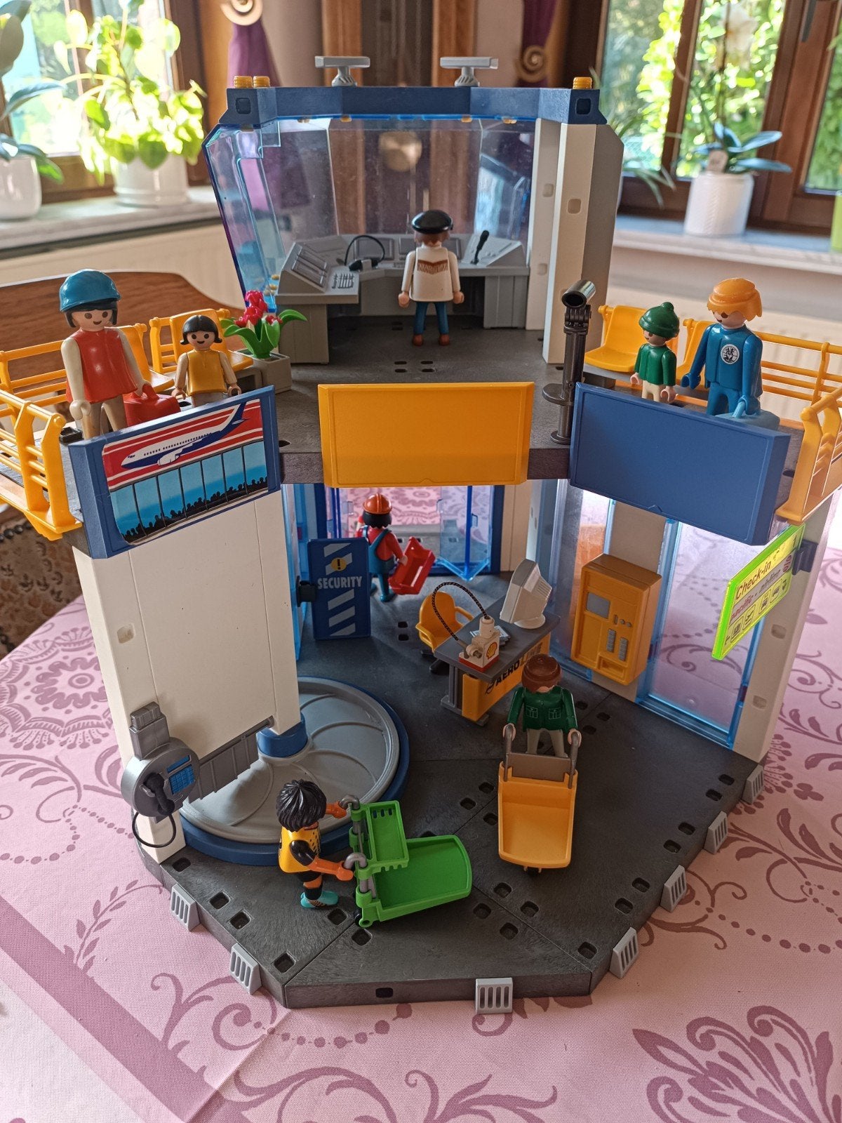 numéro d'aéroport Playmobil vintage 3186 avec accessoires., Enfants & Bébés, Enlèvement
