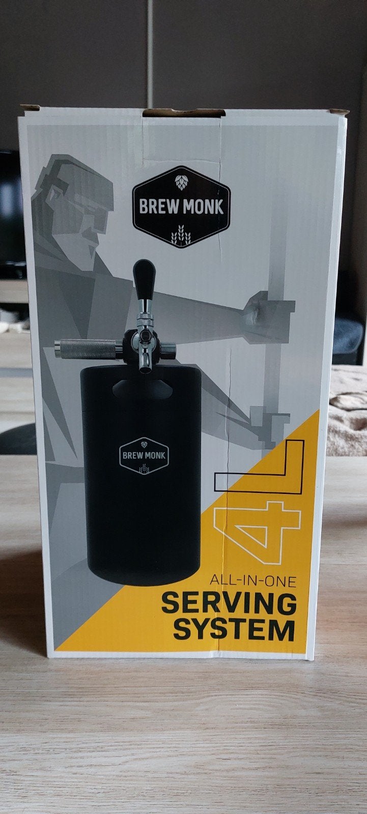 Brew Monk 4L all in one serving system. Nieuw, Ophalen, Nieuw