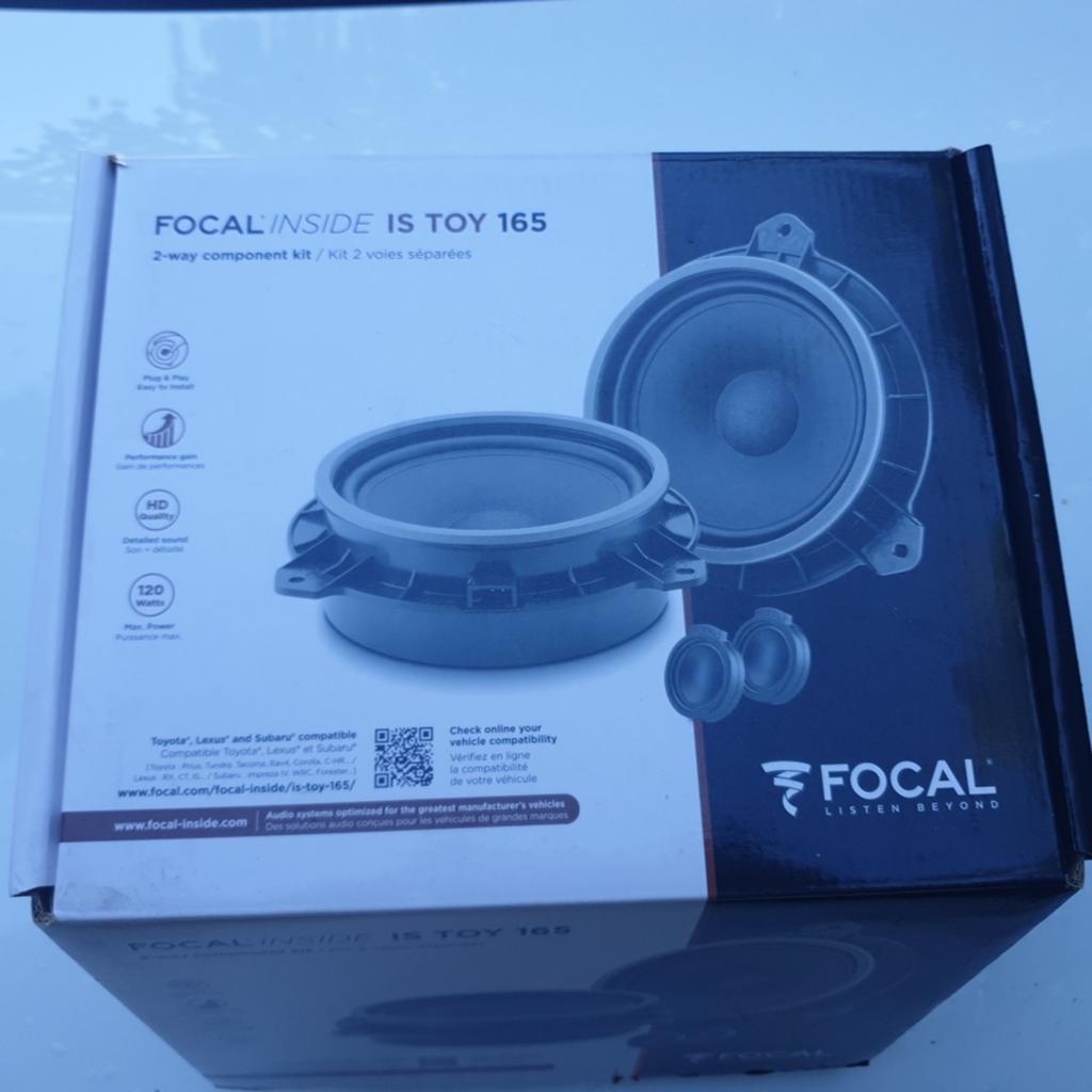 2 speakers Focal inside IS TOY 165 Toyota, Ophalen of Verzenden, Nieuw, Toyota