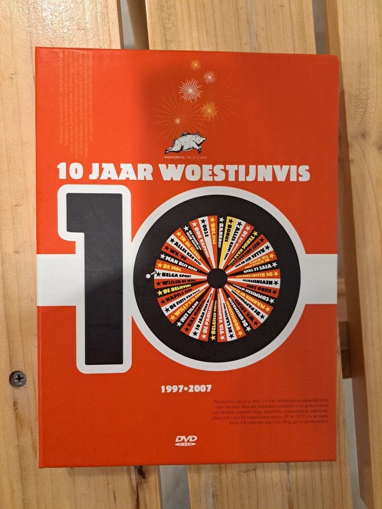 10 jaar Woestijnvis dvd, Ophalen of Verzenden, Zo goed als nieuw