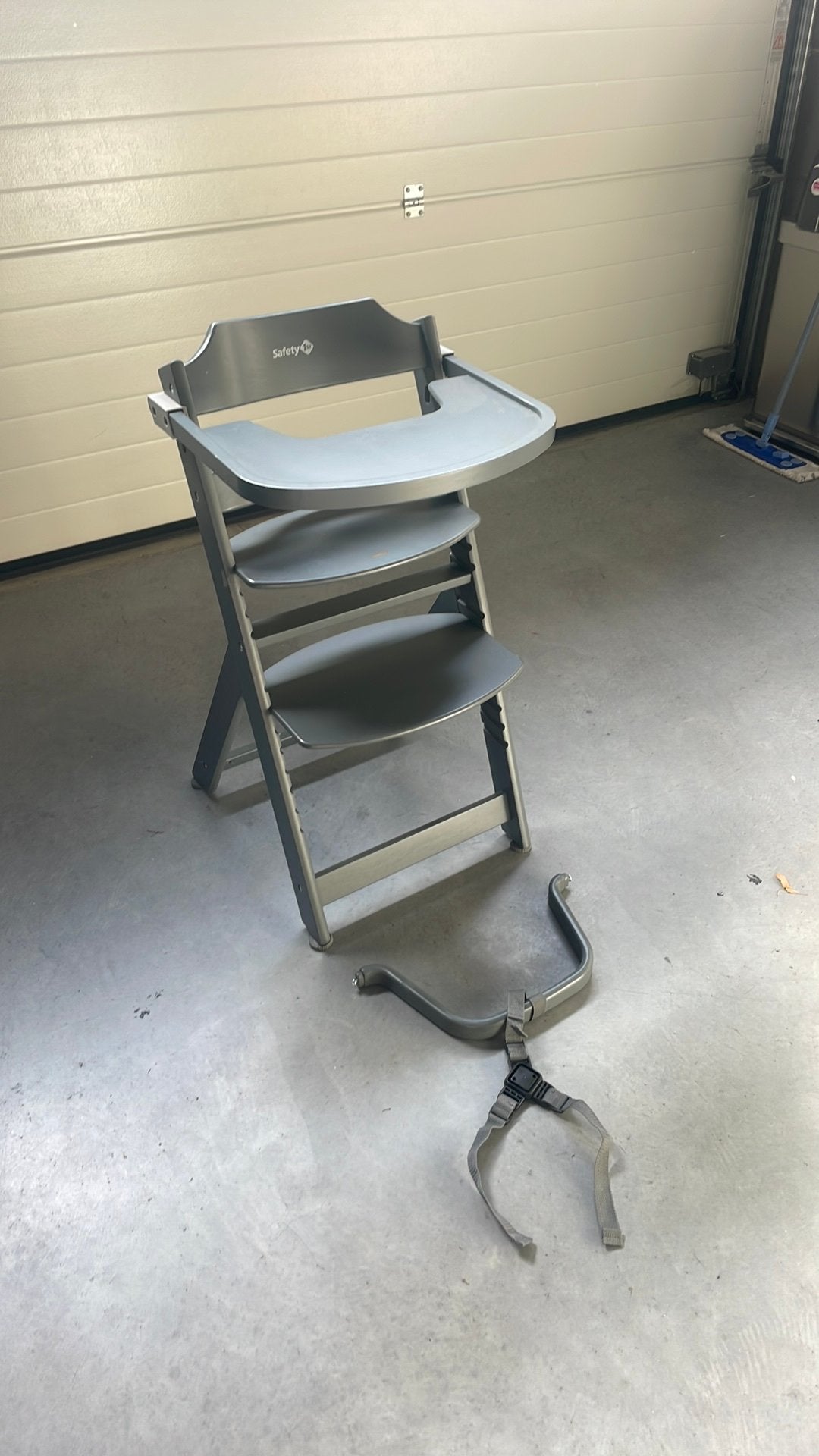 Safety 1st / Bebeconfort Timba Meegroeistoel (Grijs) – Compl, Kinderen en Baby's, Ophalen, Zo goed als nieuw, Meegroeistoel