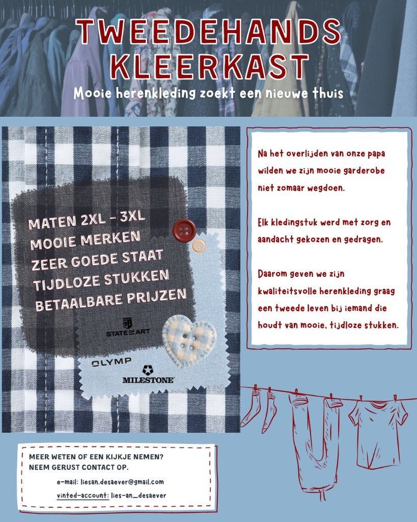 Herenkleding 2XL–3XL | Mooie merken | Tweedehands, Kleding | Heren, Heren-kledingpakketten, Ophalen, Zo goed als nieuw, Overige maten