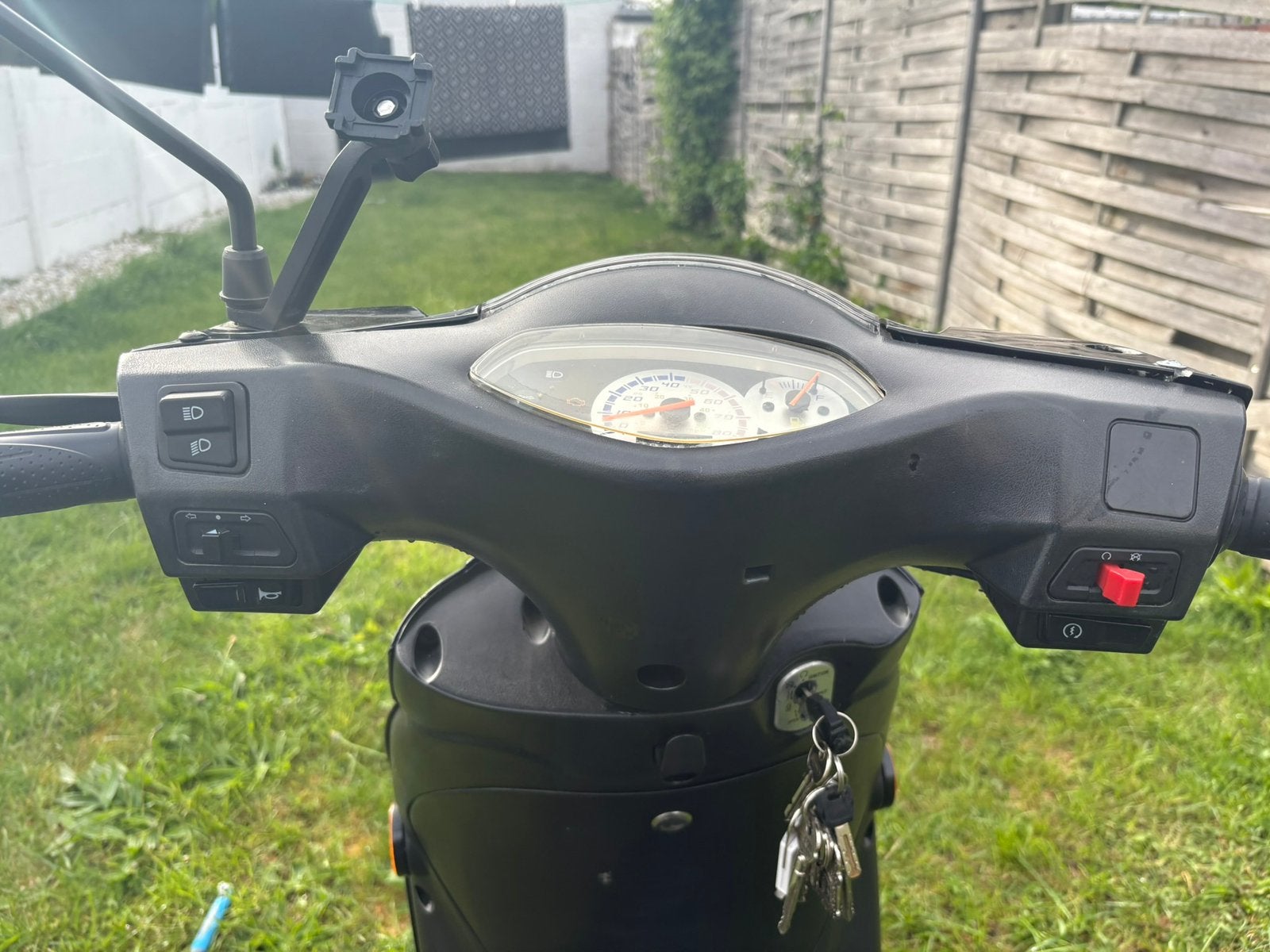 La souris city  Zwart, Ophalen, Zip, Klasse A (25 km/u), Zo goed als nieuw