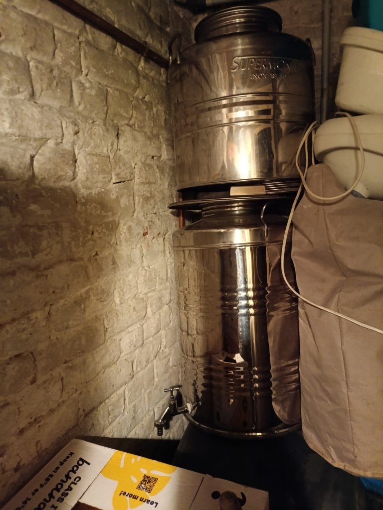Cuve inoxydable, Enlèvement, Comme neuf