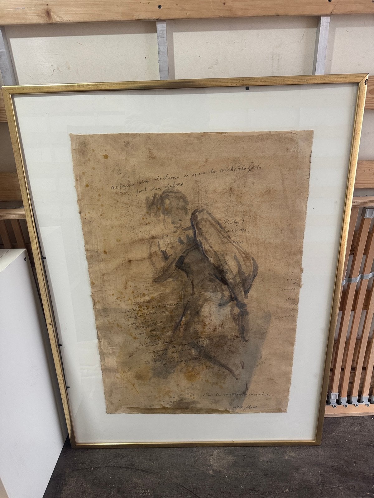 Walter Vilain ‘99 schilderij naakte vrouw, Ophalen, Schilderij