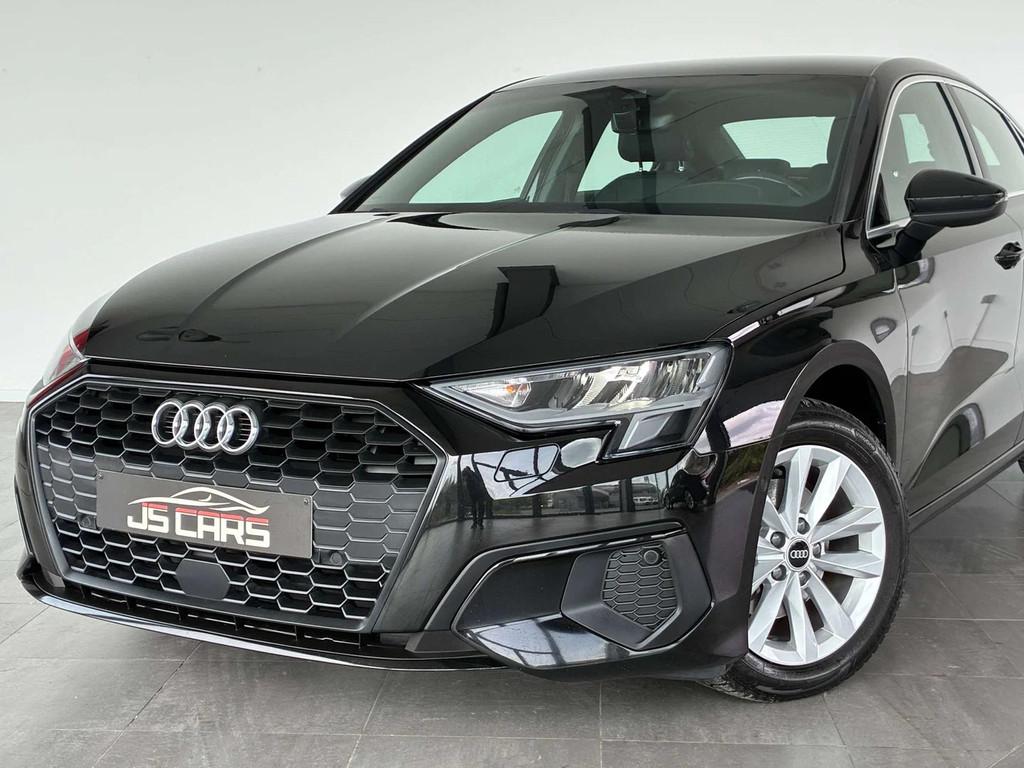 Audi A3 1.0TFSI-1ERPRO-COCKPIT-CARPLAY-CUIR-JANTES16-PDC, Autos, Audi, Cuir, Entreprise, Noir, 81 kW
