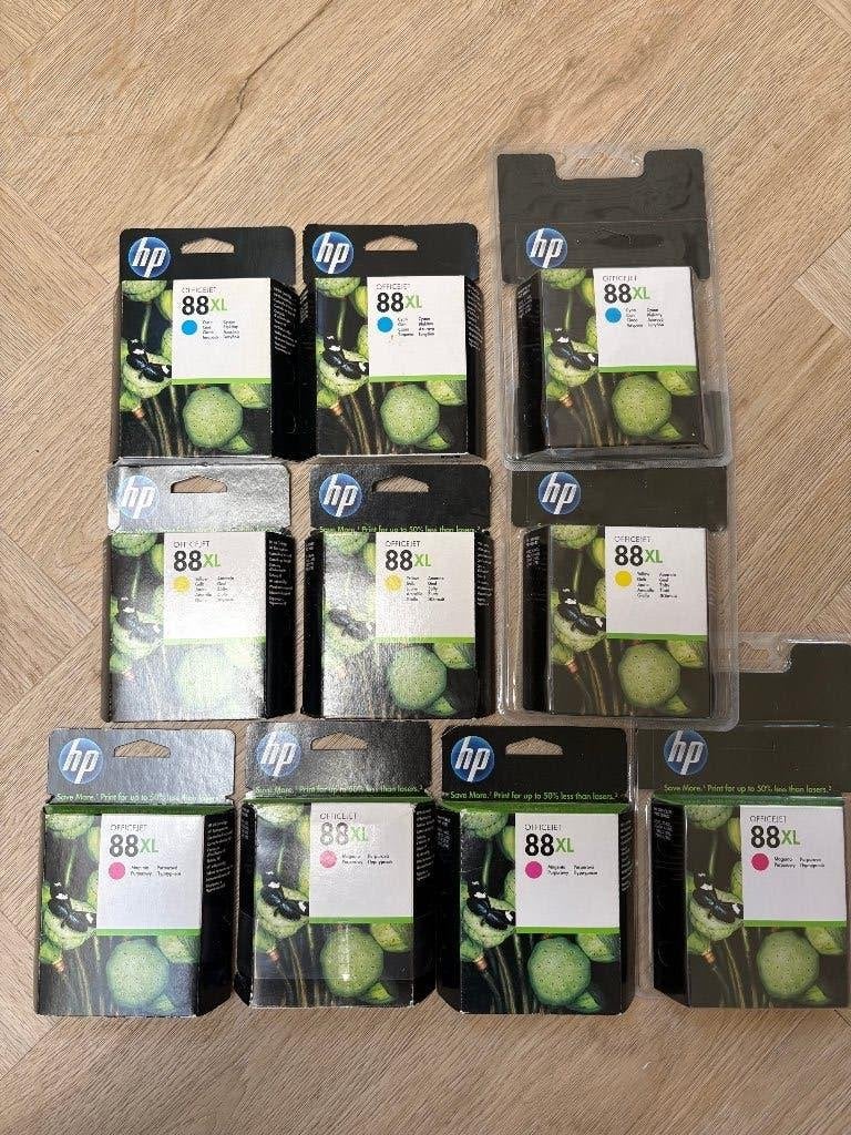 10 nieuwe originele HP cartridges 88XL Grote capaciteit, Computers en Software, Printerbenodigdheden, Ophalen of Verzenden, Nieuw