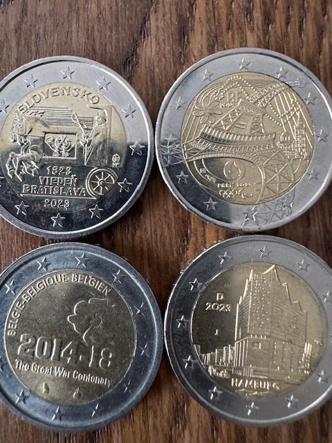 20 Herdenkingsmunten cc, Postzegels en Munten, Munten | Europa | Euromunten, Ophalen of Verzenden, 2 euro, Losse munt