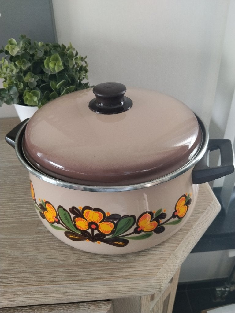 vintage retro kookpot, Huis en Inrichting, Ophalen of Verzenden, Gebruikt