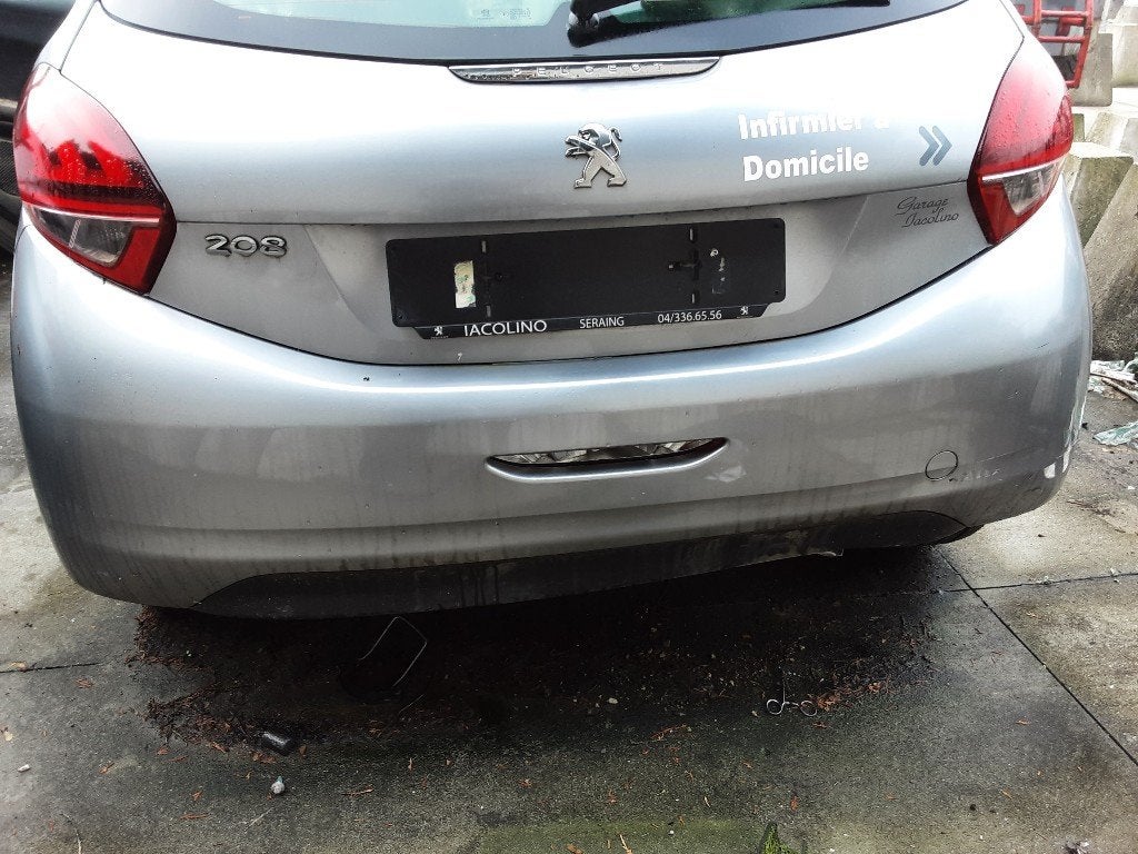PARE-CHOCS ARRIÈRE Peugeot 208 I (CA / CC / CK / CL), Utilisé, Arrière, Peugeot, Pare-chocs