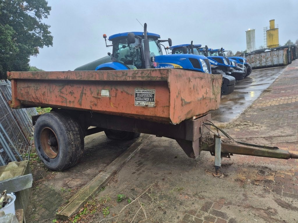 Benne agricole/chariot de terrassement à essieu unique, Enlèvement ou Envoi, Dumper