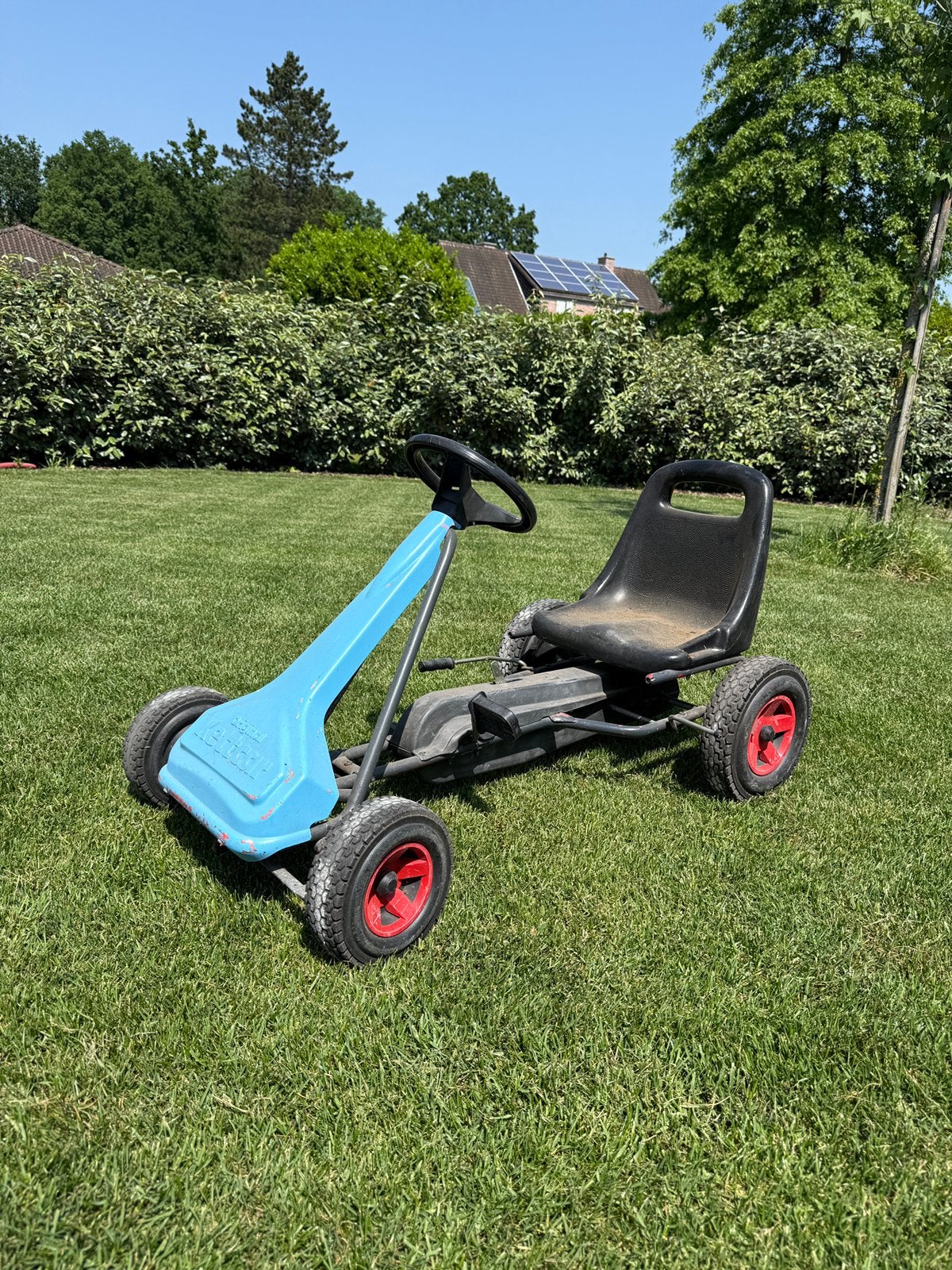 Originele Kettler Kettcar skelter (Blauw/Zwart), Kinderen en Baby's, Ophalen, Zo goed als nieuw, Vrijloopautomaat