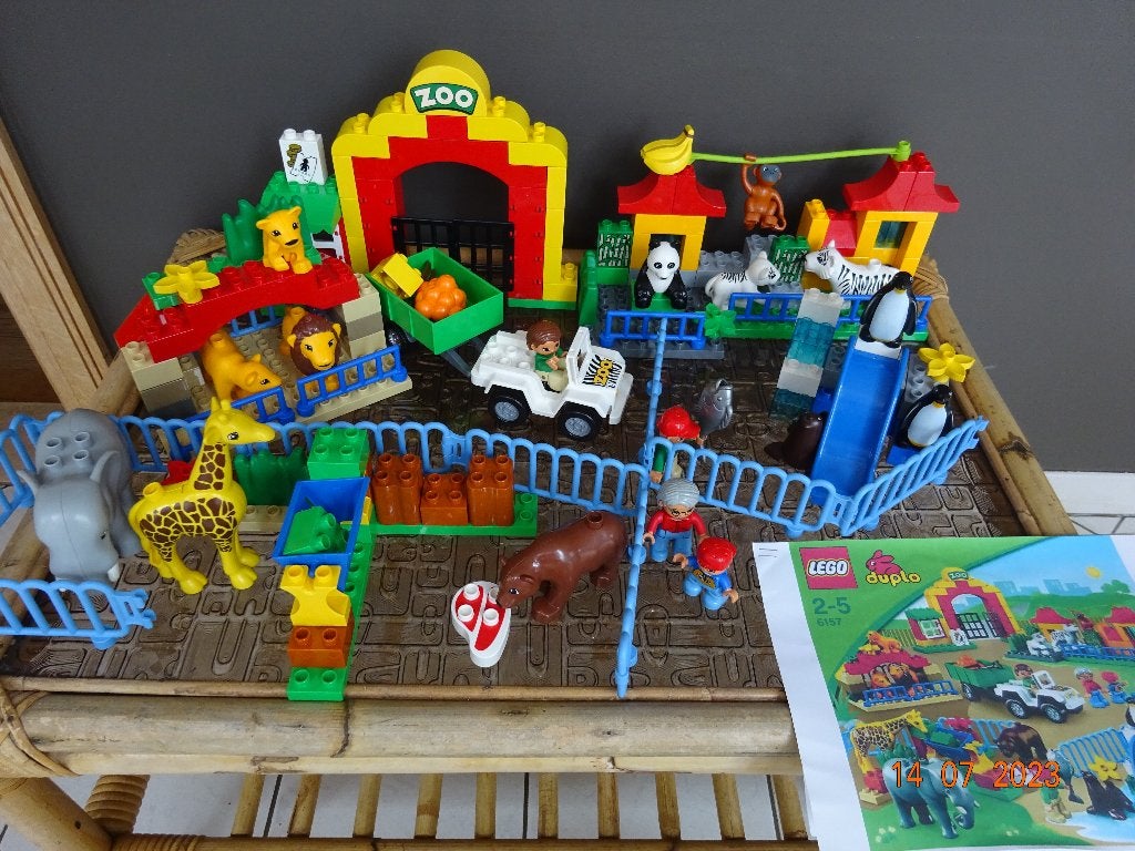 LEGO Duplo Grote Dierentuin - 6157*PRIMA STAAT*, Kinderen en Baby's, Ophalen of Verzenden, Duplo