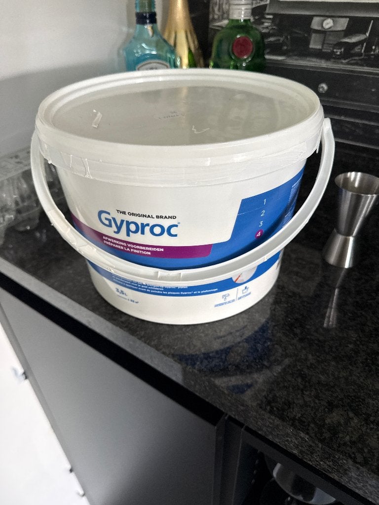 Gyproc verf, Ophalen, Gebruikt, Verf
