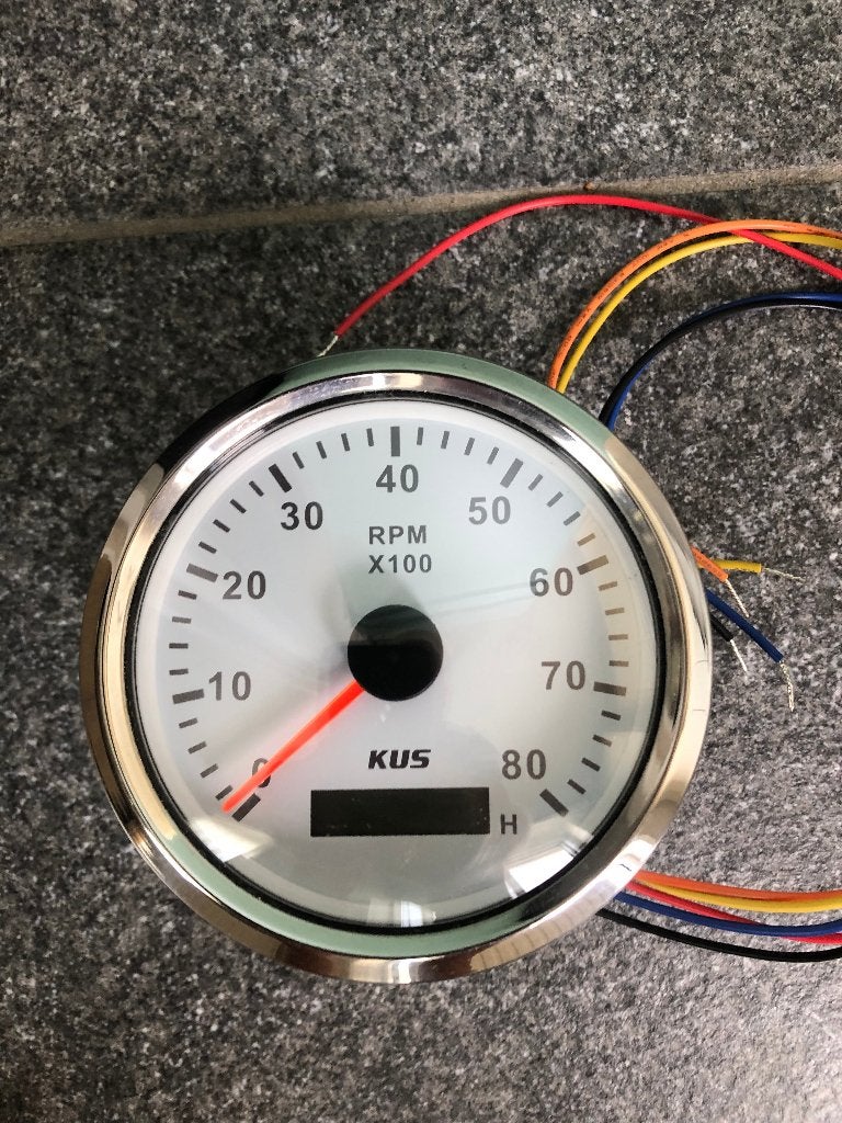 Toerenteller en urenteller voor de KUS K-Y07107 boot, Ophalen, Nieuw