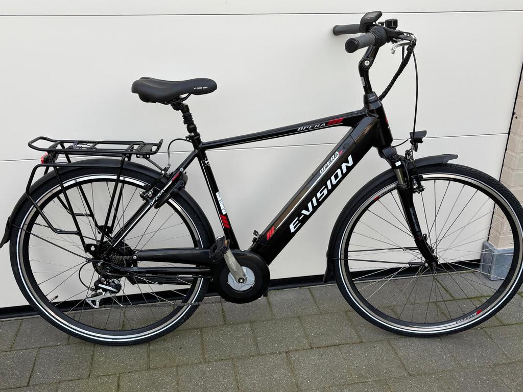 Elektrische Herenfiets, Ophalen, Zo goed als nieuw